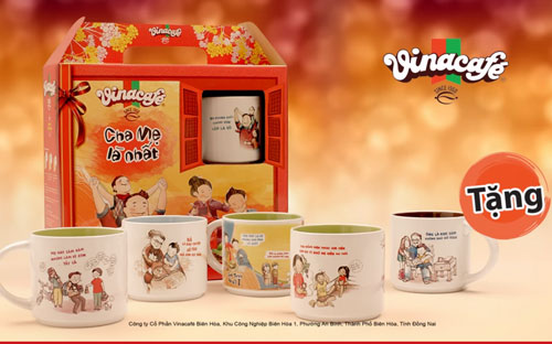 Khi hầu hết các thương hiệu lấy “sự trở về”, “đoàn tụ” là chủ đề chính 
để nói lên ý nghĩa ngày Tết cổ truyền, thì Vinacafé chọn cho mình đề tài
 mới mẻ hơn khi vẫn dựa trên nền tảng gia đình.