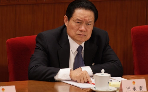 Chu Vĩnh Khang trong kỳ họp Quốc hội Trung Quốc năm 2008 - Ảnh: Bloomberg.<br>