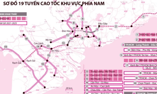 Giao thông miền Nam phát triển với loạt cao tốc được khởi công