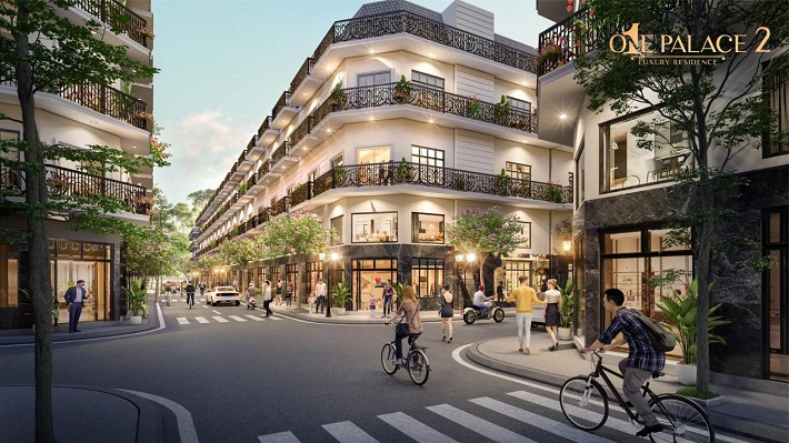 Lựa chọn đầu tư One Palace 2, khách hàng hoàn toàn an tâm khi các sản phẩm nhà phố thương mại đều đã có sổ riêng từng căn. 