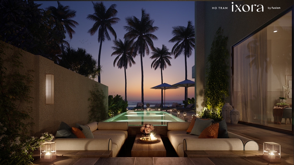 Ixora Ho Tram by Fusion sẽ mang đến cảm giác về một thiên đường nghỉ dưỡng đích thực với hàng loạt tiện ích và dịch vụ đồng bộ đến từ khu phức hợp Ho Tram Strip.