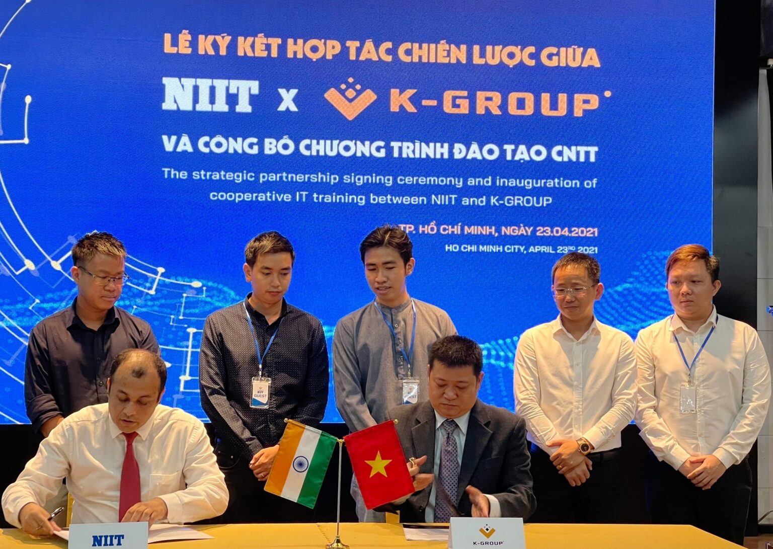 K-Group hợp tác NIIT đào tạo AI, IoT để giải “cơn khát” nhân lực CNTT.