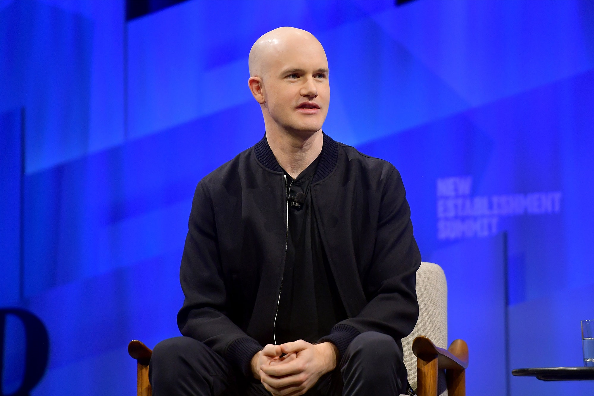 Người đồng sáng lập Coinbase Brian Armstrong - Ảnh: Getty Images