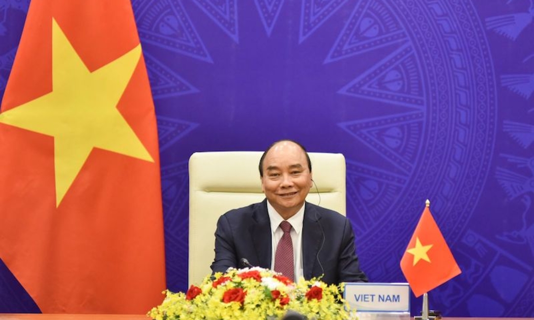Chủ tịch nước Nguyễn Xuân Phúc dự Hội nghị thượng đỉnh về Khí hậu do Tổng thống Mỹ Joe Biden chủ trì - Ảnh: Bộ Ngoại giao