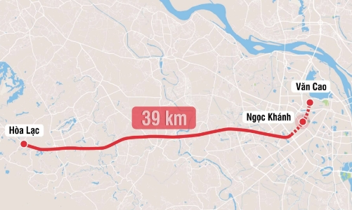 Kiến nghị thuê tư vấn thẩm tra để đẩy nhanh tiến độ dự án metro số 5 Văn Cao - Hòa Lạc