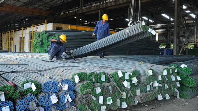 Xuất khẩu sắt thép tăng 85% trong quý 1/2021