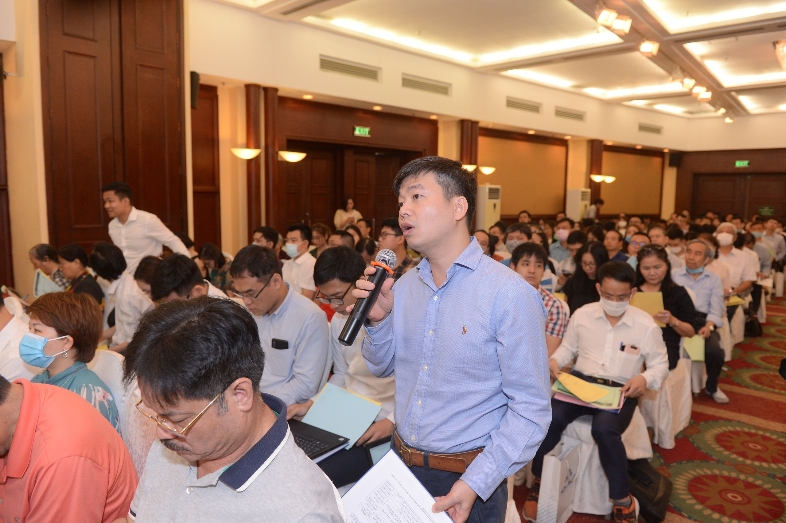 Đại hội đồng cổ đông của Hoà Phát sáng 22/4.