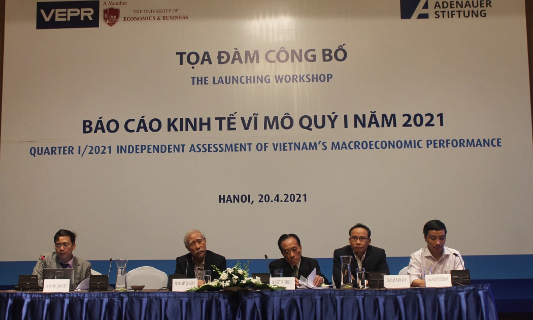 Tọa đàm công bố báo cáo kinh tế vĩ mô quý I năm 2021