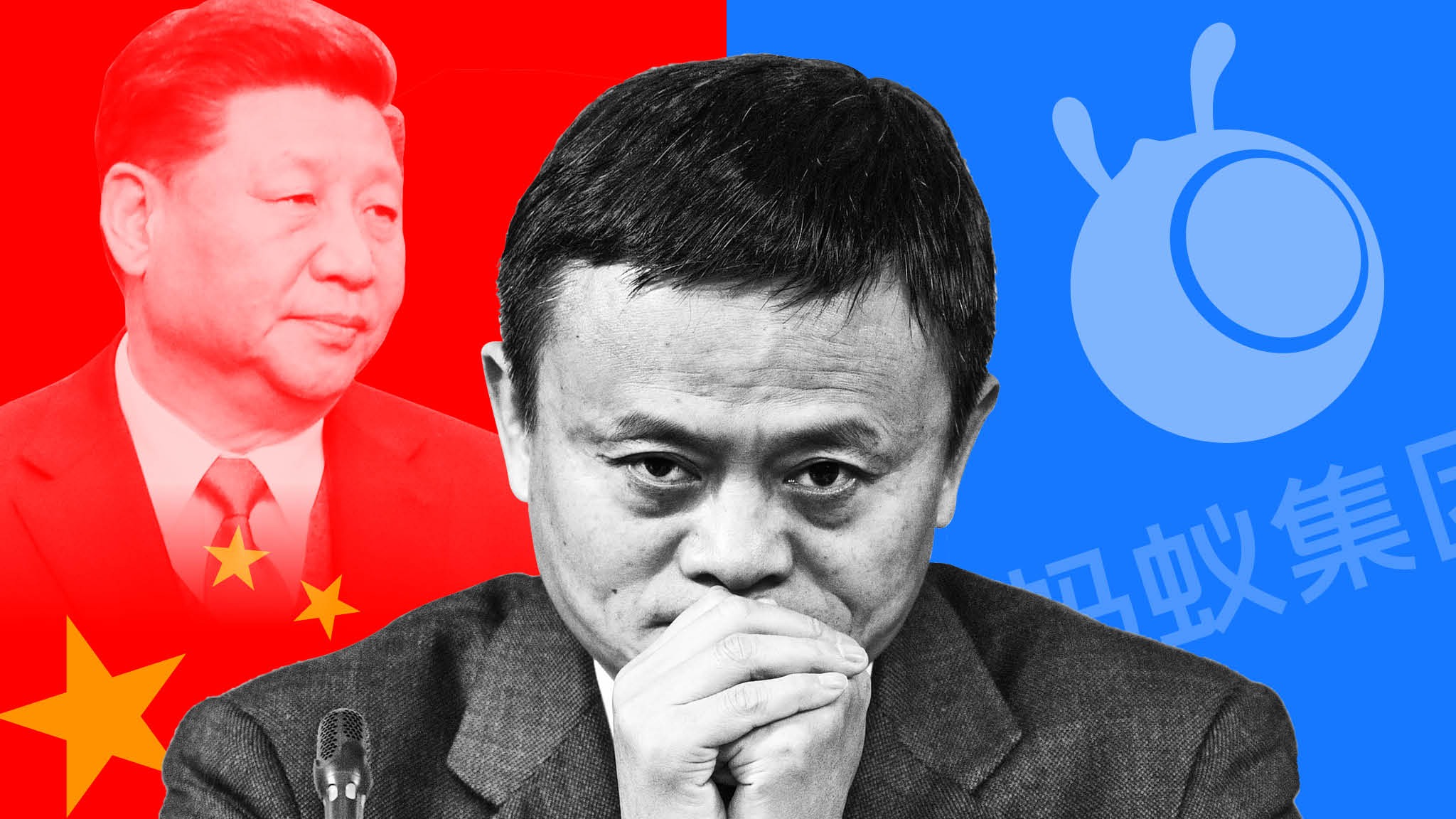 Alibaba rơi vào tầm ngắm của nhà chức trách từ cuối năm ngoái, bắt đầu từ vụ IPO khủng của Ant Group - công ty liên kết của Alibaba - bị đình chỉ - Ảnh: AP