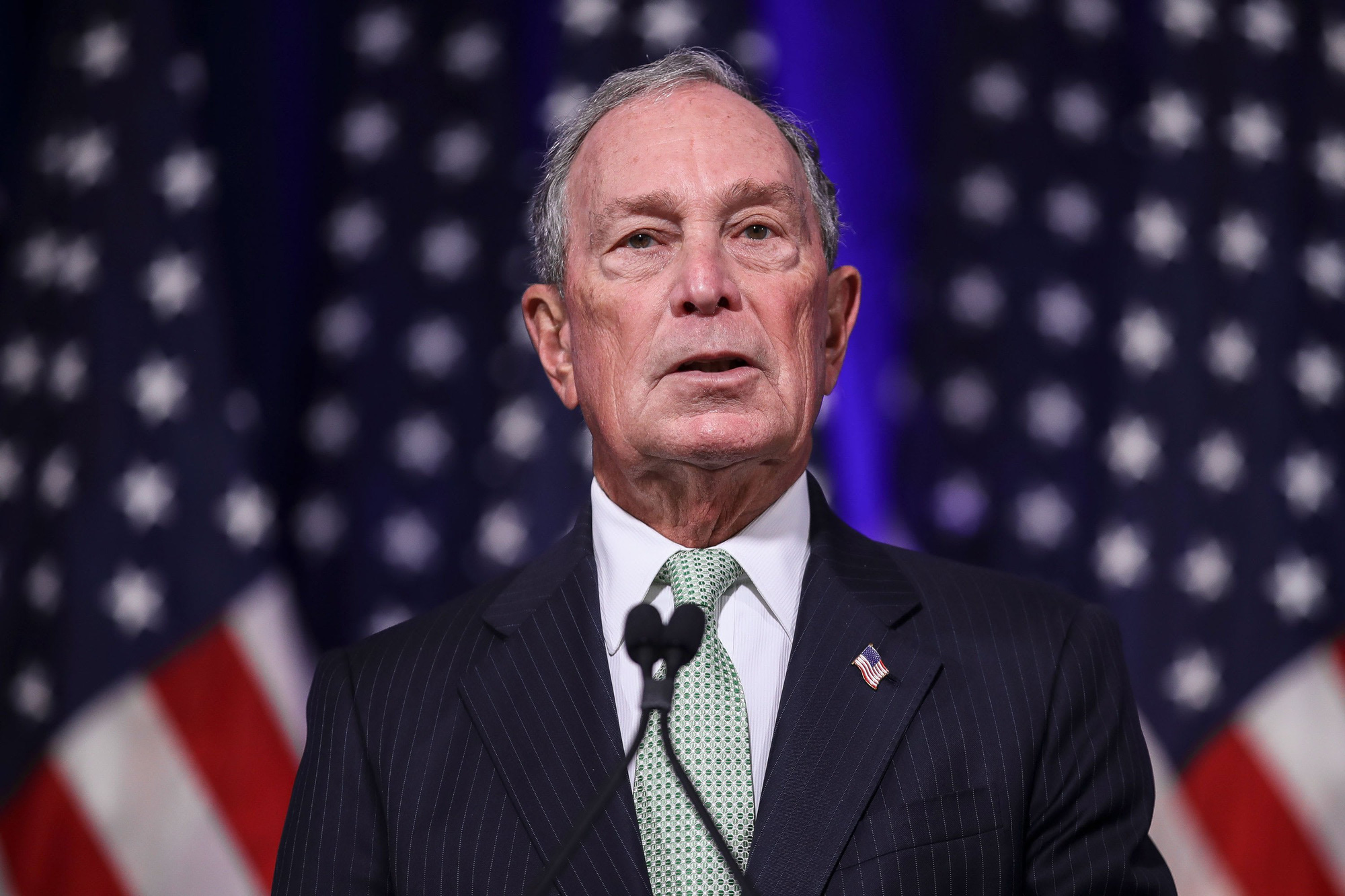 Tỷ phú Michael Bloomberg - Ảnh: Getty Images