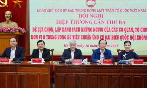 Thông qua danh sách 205 người ứng cử đại biểu Quốc hội khóa XV