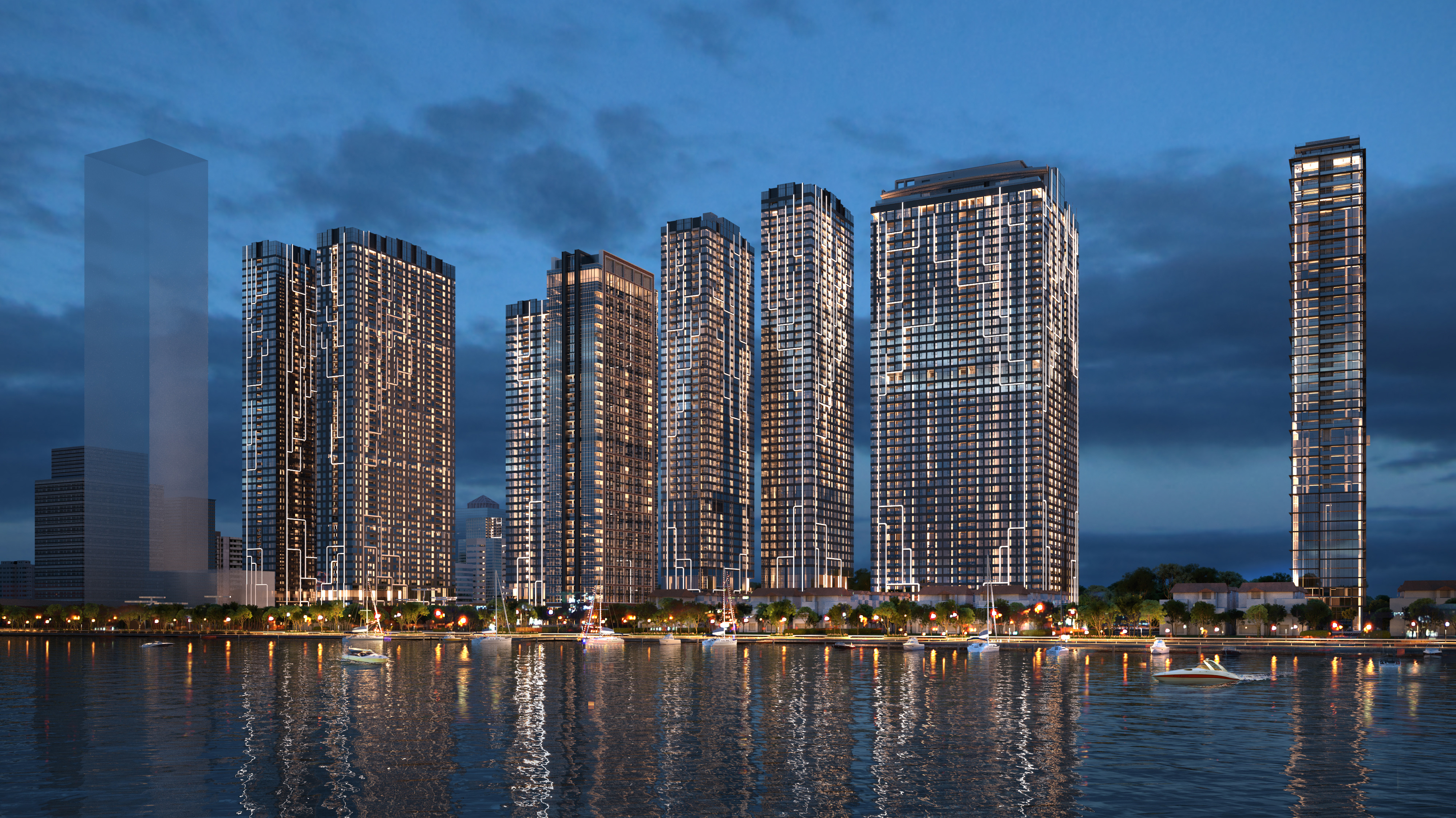 Toàn cảnh quy hoạch tổng thể dự án Grand Marina.