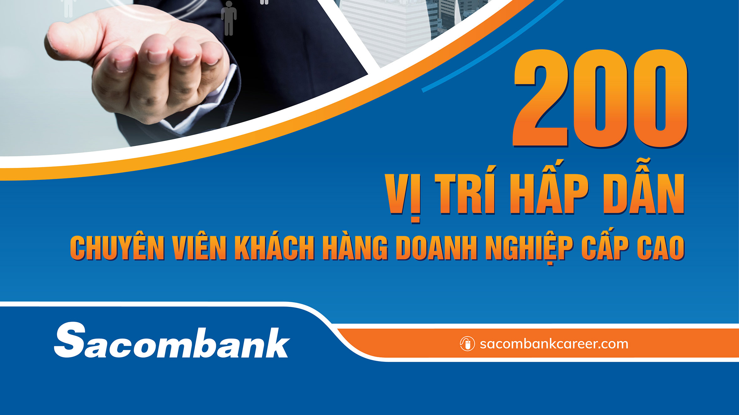 Điều kiện để ứng tuyển là tốt nghiệp từ Cao đẳng trở lên thuộc khối ngành Kinh tế; có từ 2 năm kinh nghiệm kinh doanh/bán hàng trong các lĩnh vực ngân hàng, tài chính, đầu tư, bảo hiểm, chứng khoán, bất động sản.