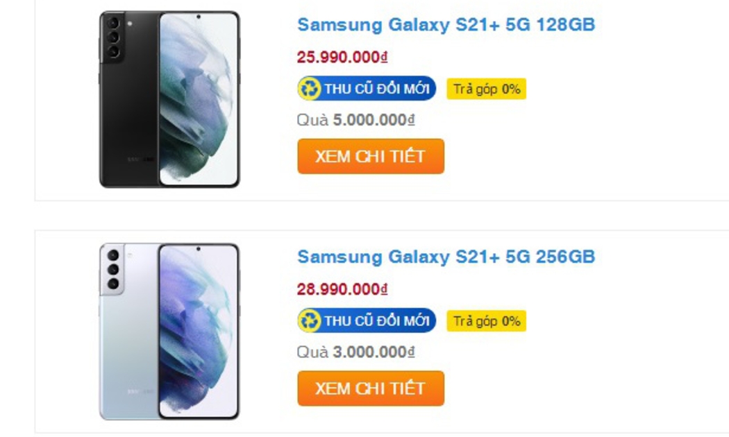 Dù mới ra mắt đầu năm nay nhưng smartphone cao cấp Galaxy S21 series liên tục điều chỉnh giảm giá.  