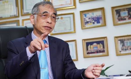 Ông Tony Liu – Tổng Giám đốc Công ty Xi măng Chinfon. Ảnh: Việt Tuấn