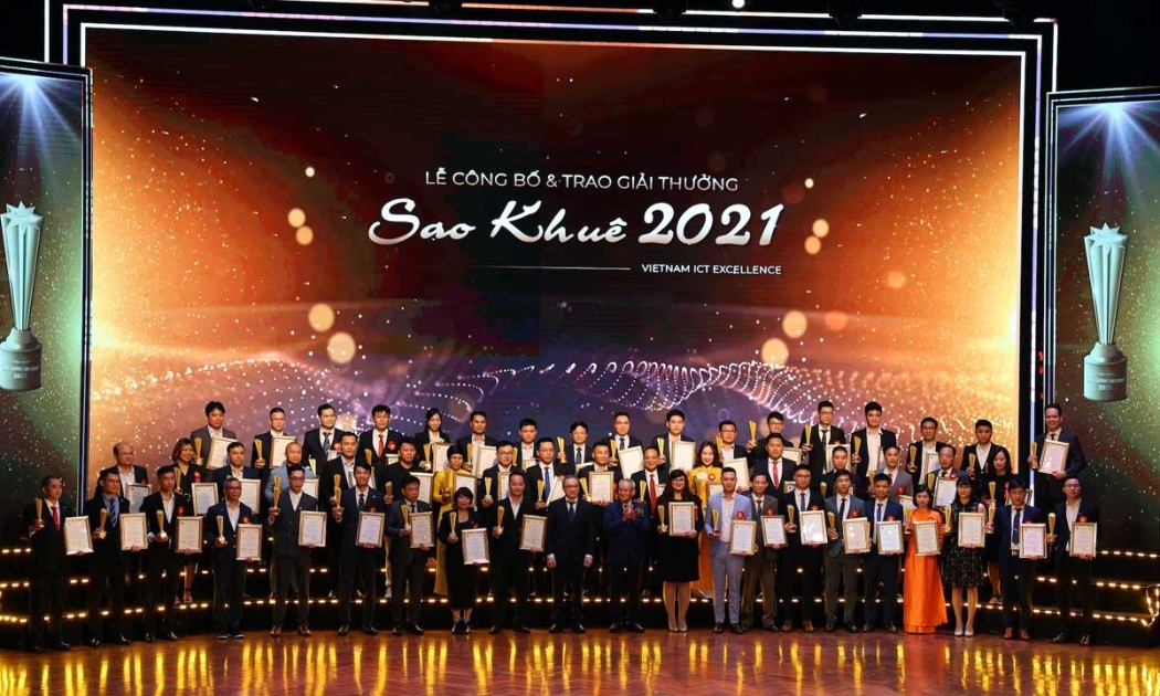 180 giải pháp, dịch vụ CNTT xuất sắc được trao Giải thưởng Sao Khuê 2021