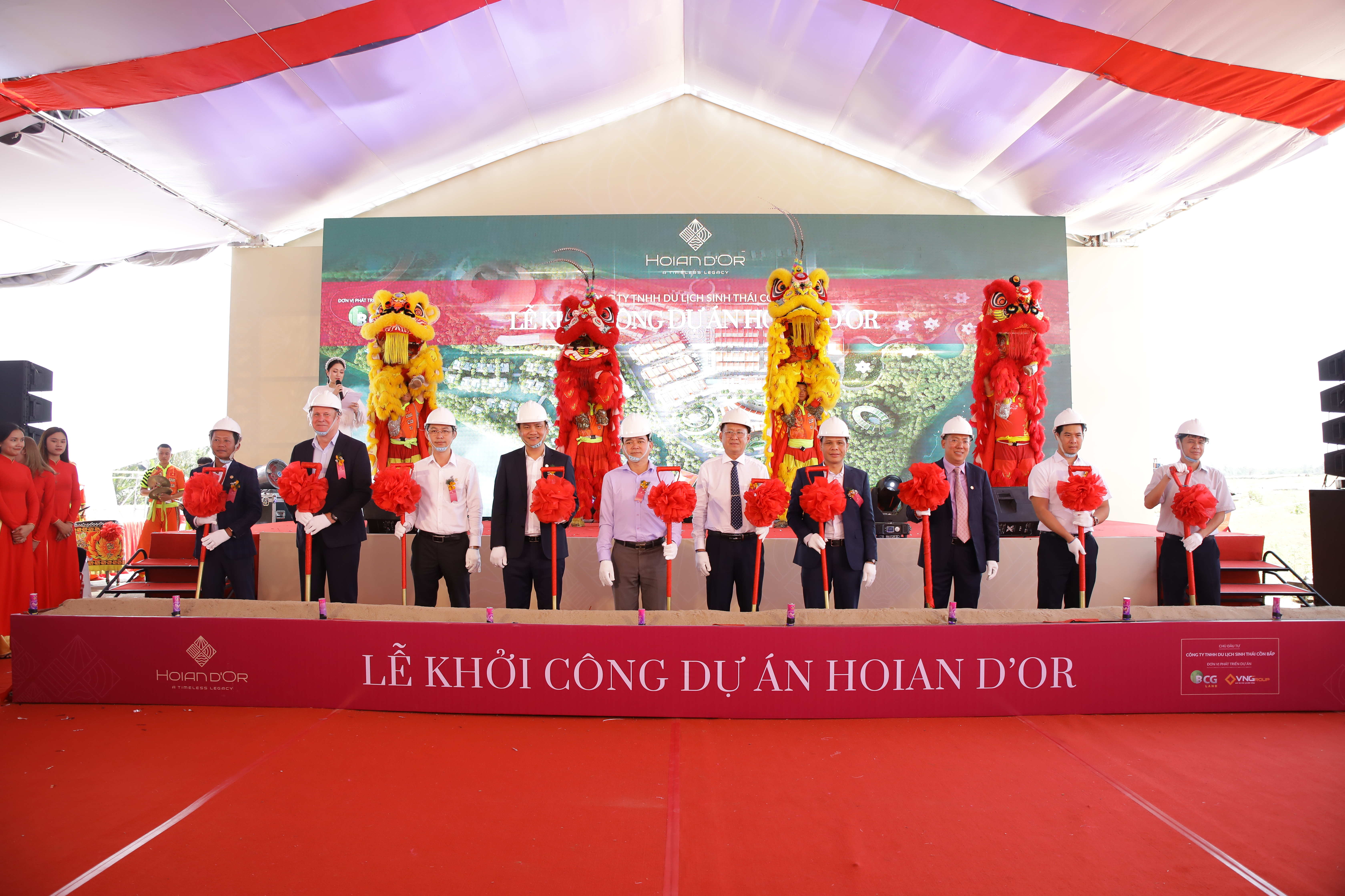 Lễ khởi công dự án diễn ra ngày 18.4.2021