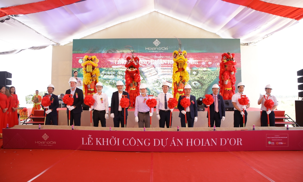 Lễ khởi công dự án diễn ra ngày 18.4.2021
