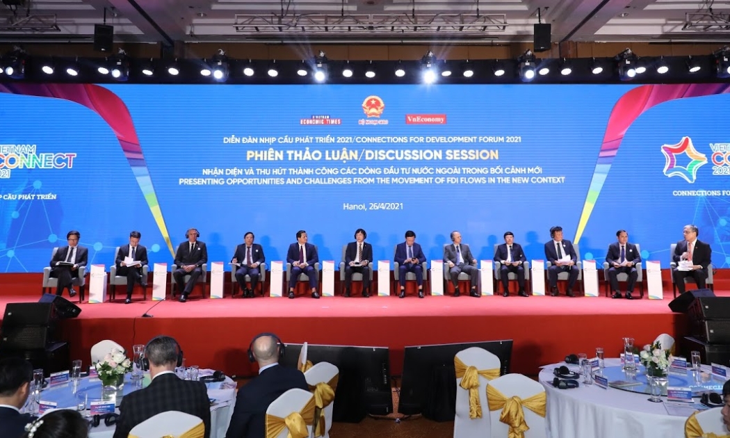 Toàn cảnh phiên thảo luận của Diễn đàn “Nhịp cầu phát triển 2021