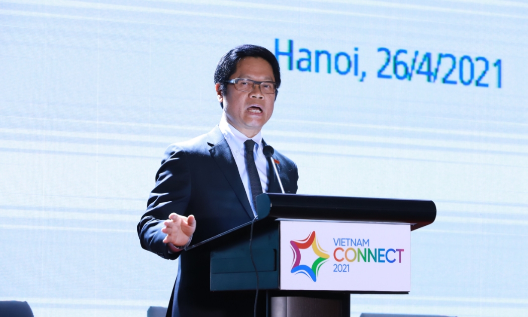 Ông Vũ Tiến Lộc, Chủ tịch Phòng Thương mại và Công nghiệp Việt Nam (VCCI).