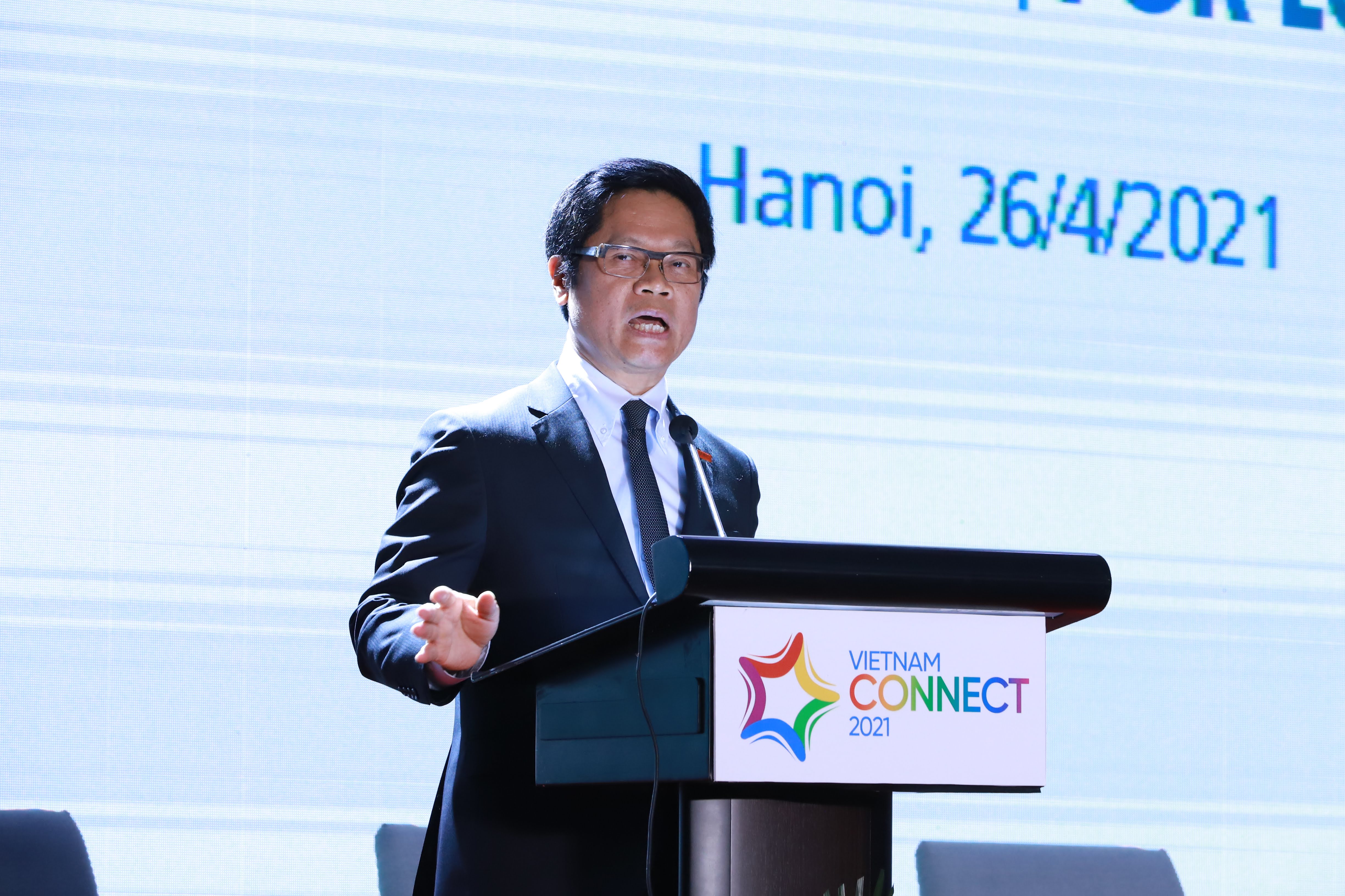 Ông Vũ Tiến Lộc, Chủ tịch Phòng Thương mại và Công nghiệp Việt Nam (VCCI).