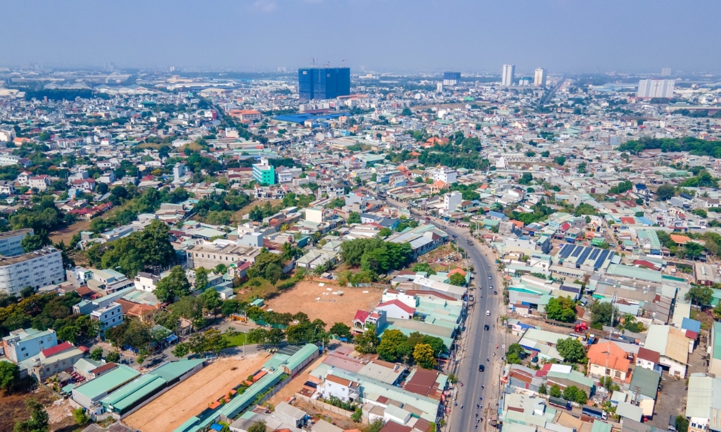 Tuyến đường DT.743 nối khu vực nội thành Bình Dương với Tp.HCM