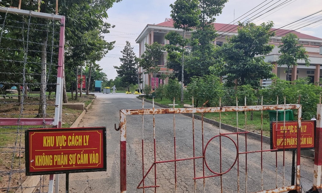 Khu cách ly tập trung Tiểu đoàn Ấp Bắc tỉnh Tiền Giang