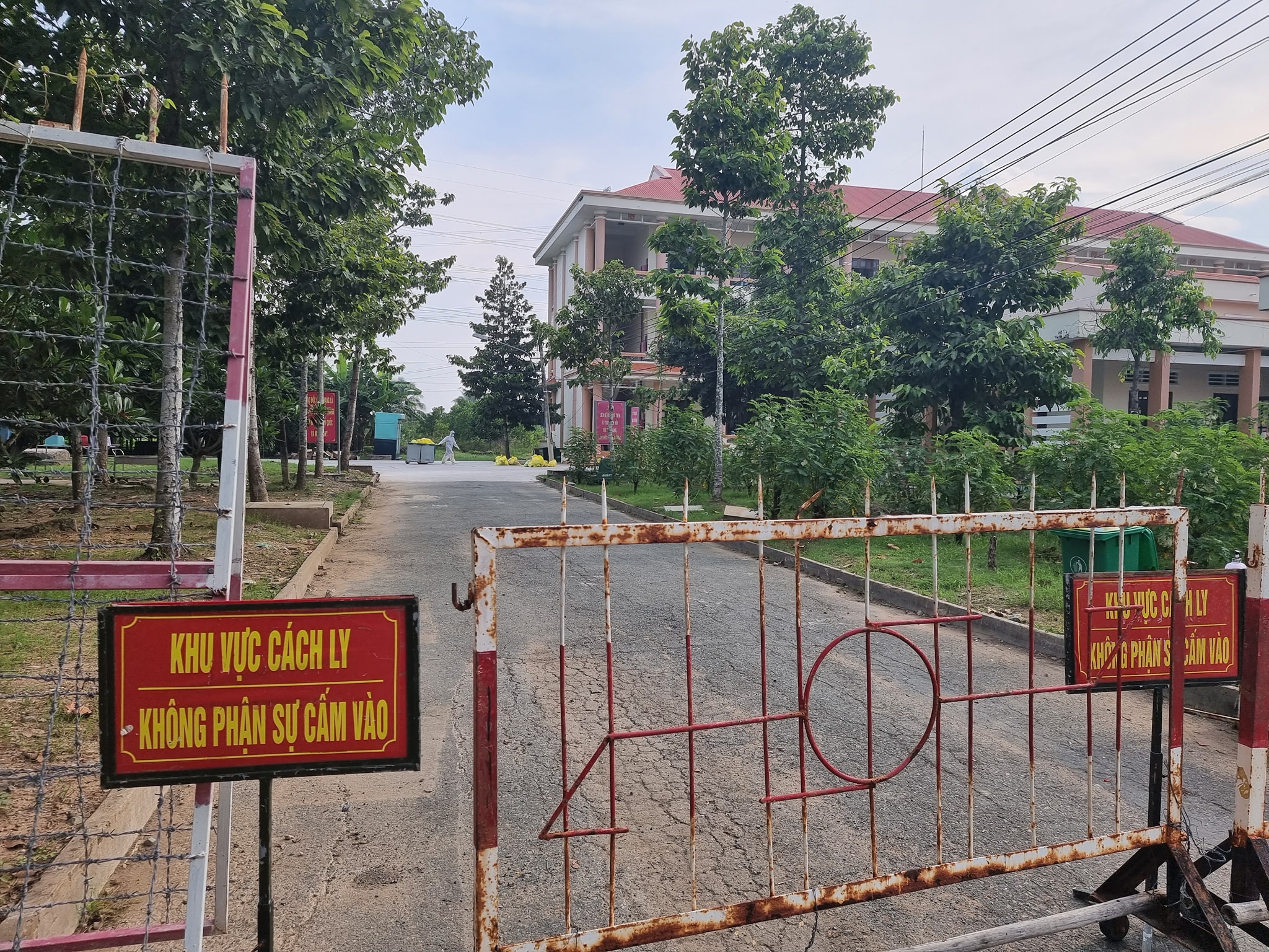 Khu cách ly tập trung Tiểu đoàn Ấp Bắc tỉnh Tiền Giang