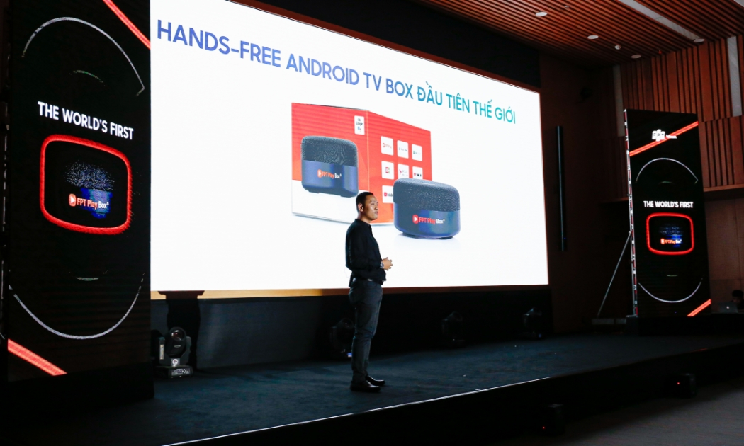 TV Box chạy Android đầu tiên trên thế giới hỗ trợ rảnh tay, có thể điều khiển bằng tiếng Việt