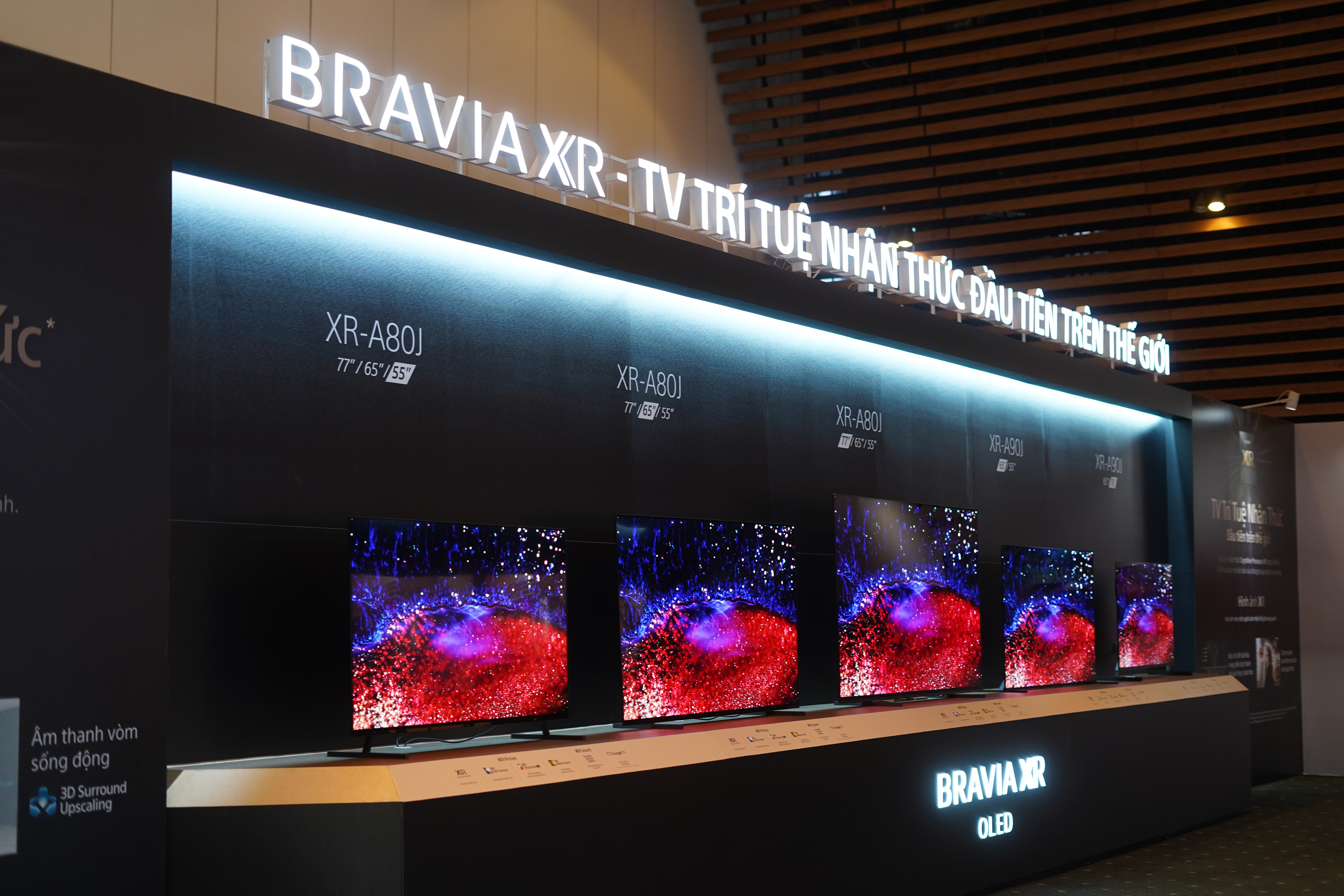 Thế hệ TV BRAVIA mới được trang bị bộ xử lý trí tuệ nhận thức Cognitive Processor XR.