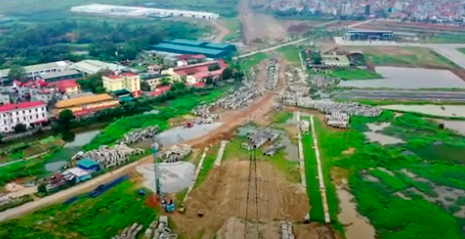 Tiến độ thi công tại dự án An Lạc Green Symphony.