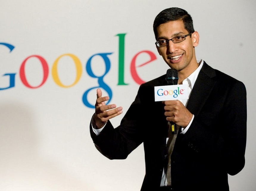 Sundar Pichai, nhà lãnh đạo Goolge có thu nhập "khủng" hơn 170 tỷ đồng trong năm 2020.