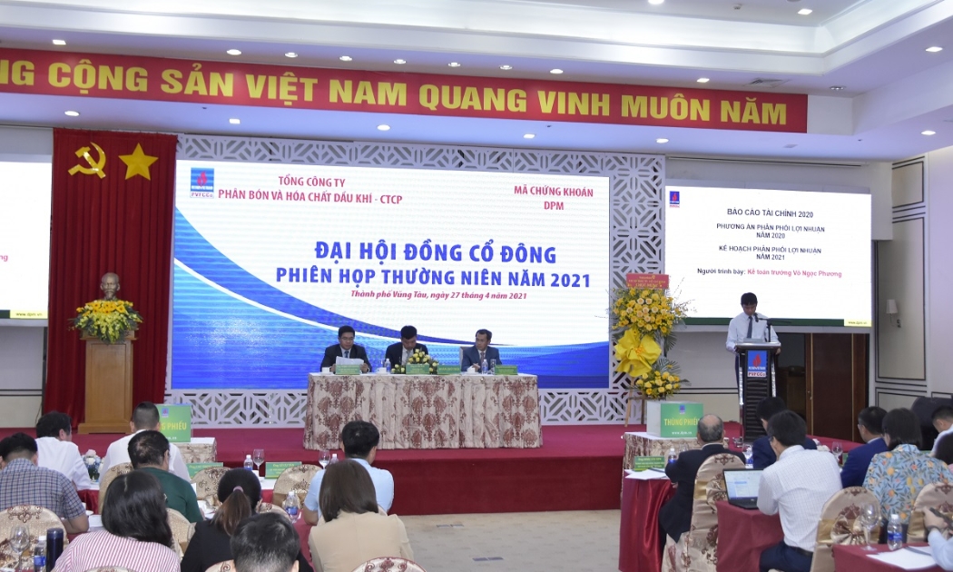 Đại hội đồng cổ đông thường niên năm 2021 Tổng Công ty Phân bón và Hóa chất Dầu khí.