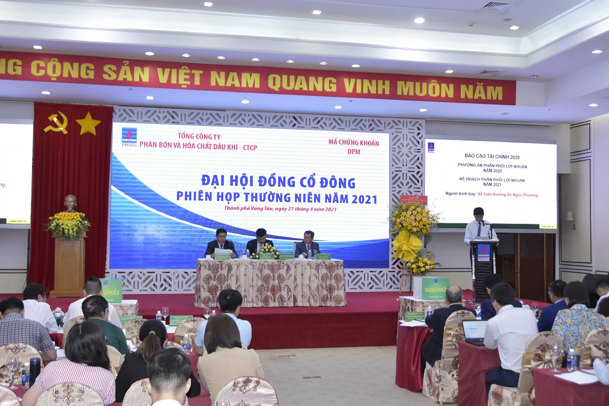 Đại hội đồng cổ đông thường niên năm 2021 Tổng Công ty Phân bón và Hóa chất Dầu khí.