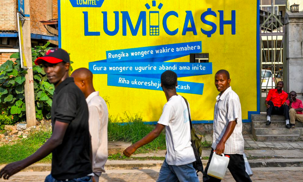 Mạng di động Lumitel của Viettel tại Burundi.
