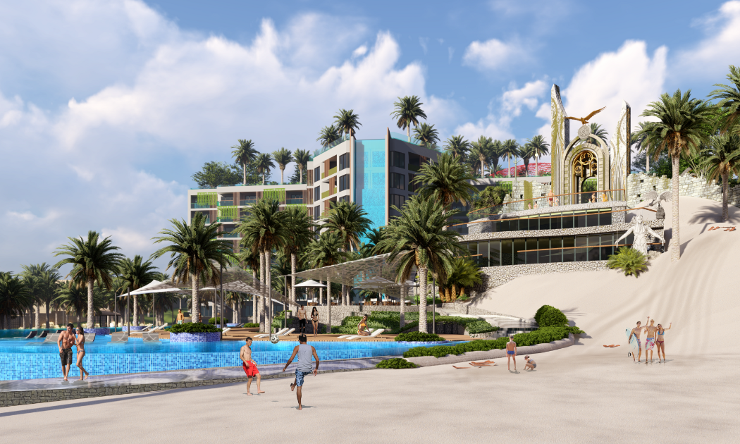 Phối cảnh dự án Swiss-Belresort Eagles.