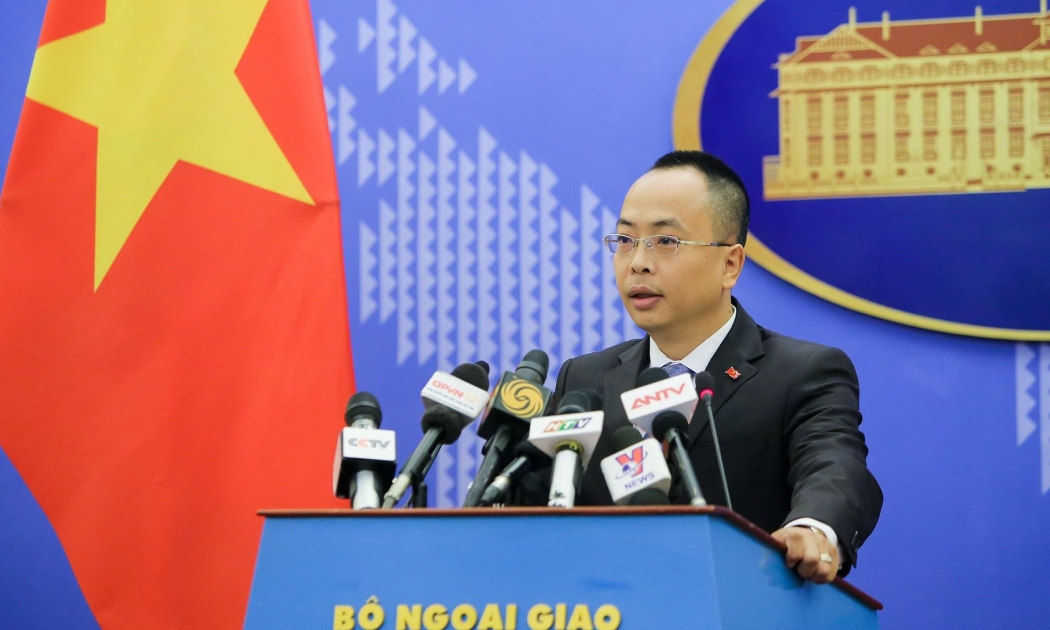 Phó phát ngôn Bộ Ngoại giao Đoàn Khắc Việt - Ảnh: Báo Thế giới Việt Nam