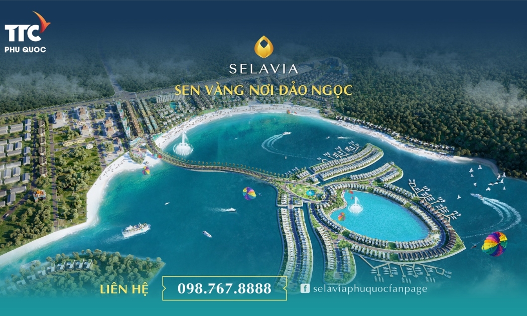 Khu phức hợp nghỉ dưỡng Selavia mang biểu tượng quốc hoa.