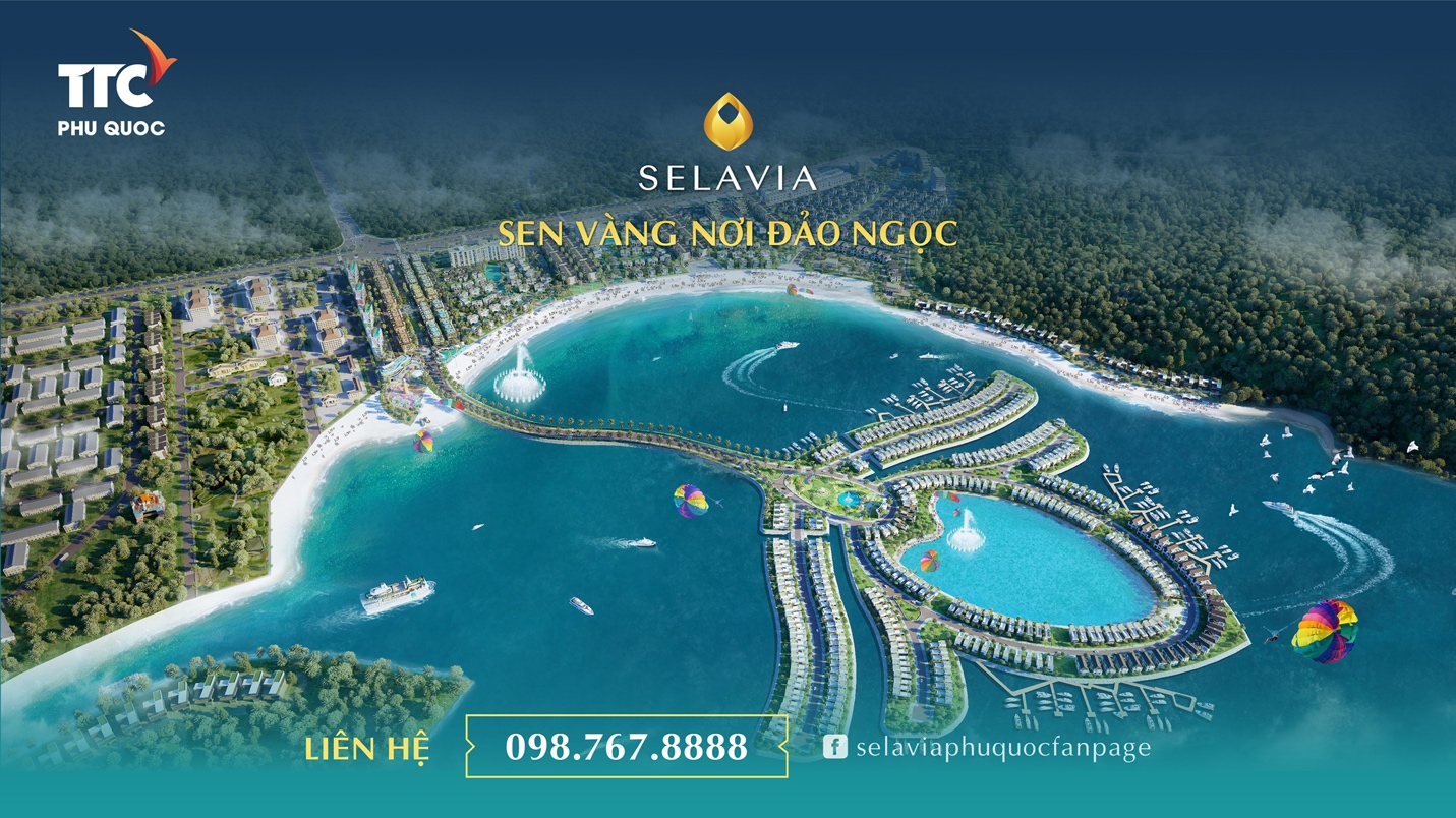 Khu phức hợp nghỉ dưỡng Selavia mang biểu tượng quốc hoa.