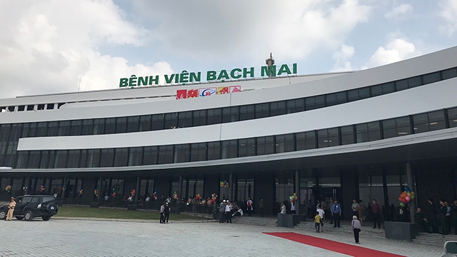 Bệnh viện Bạch Mai cơ sở 2 tại Phủ Lý, Hà Nam. 