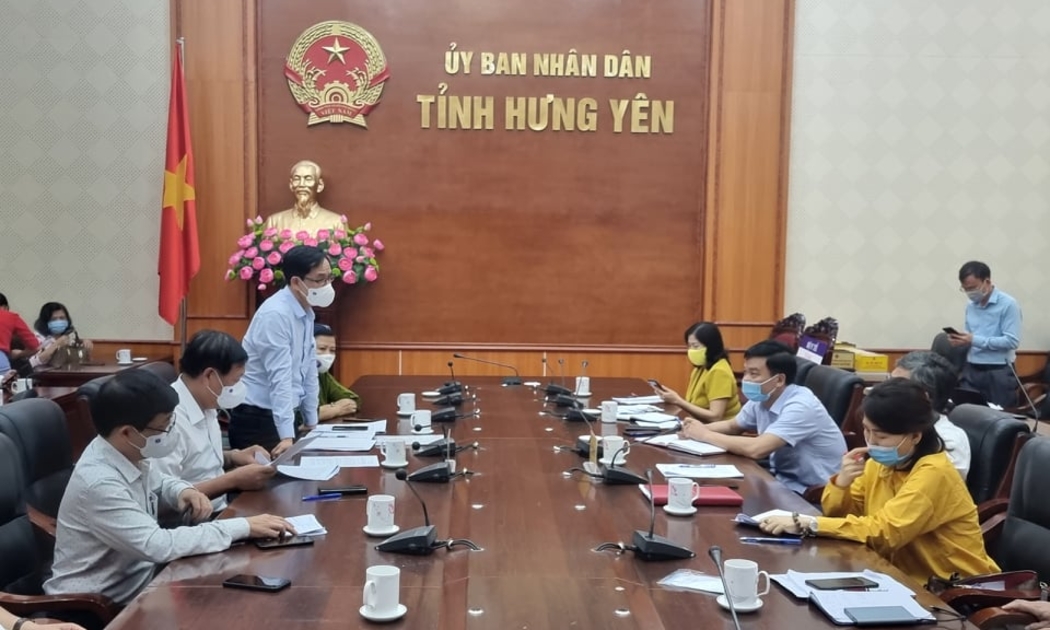 Đoàn công tác của Bộ Y tế đã làm việc với UBND tỉnh Hưng Yên 