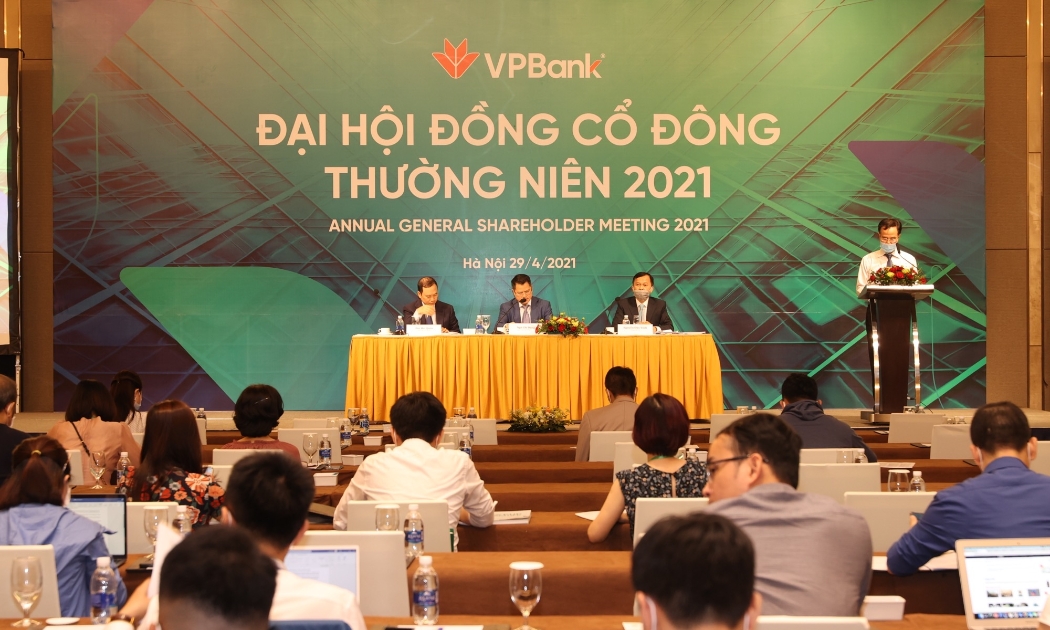 Tính đến cuối quý 1/2021, vốn chủ sở hữu của VPBank đạt gần 56.000 tỷ đồng.
