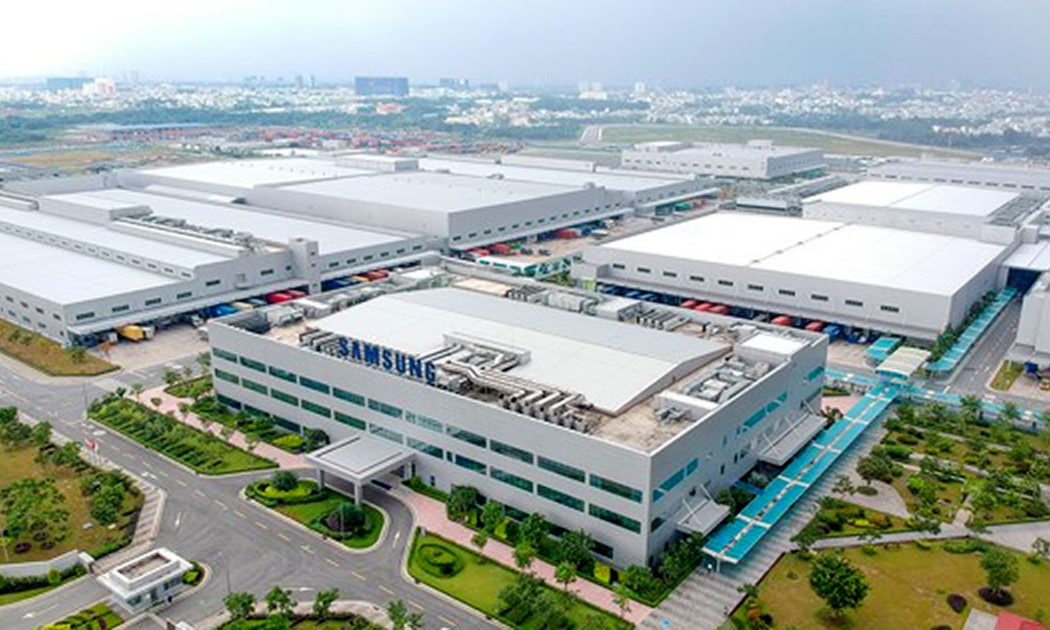 Tổ hợp sản xuất của Samsung tại Khu Công nghệ cao TP.HCM.