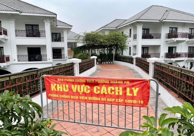 Khu cách ly tại Khách sạn InterContinental Westlake Hanoi