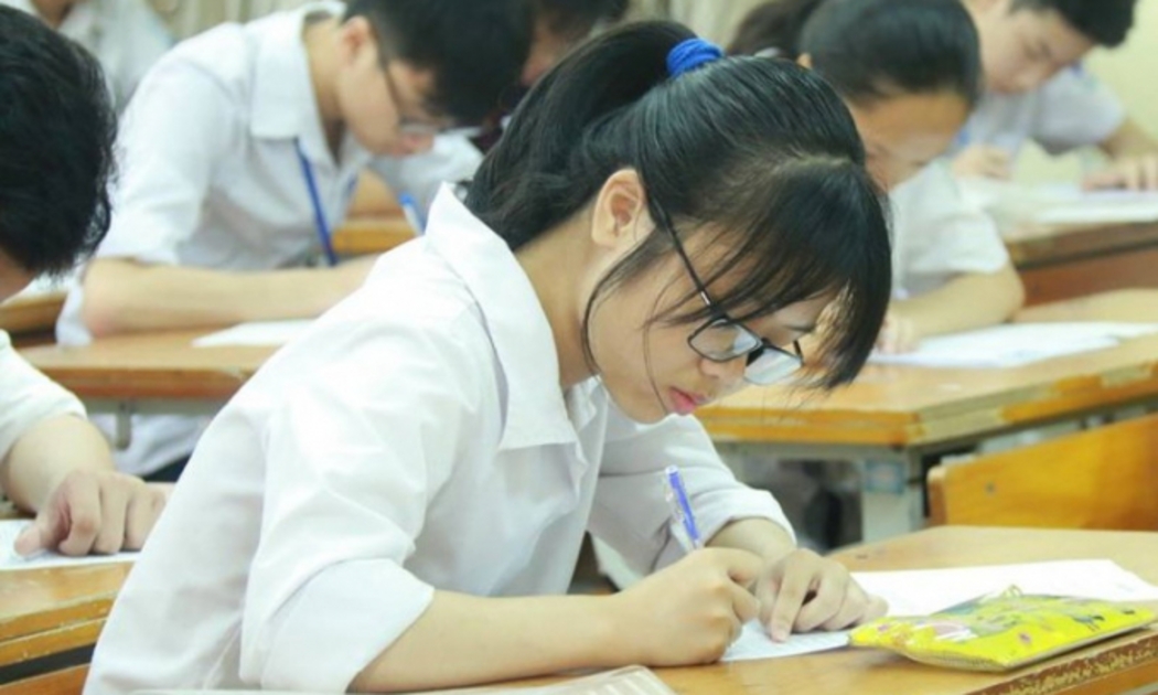 Học sinh chuẩn bị bước vào một kỳ thi quan trọng