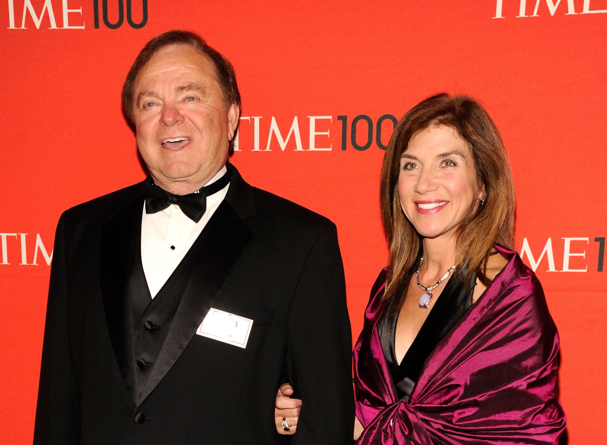 Tỷ phú Harold Hamm và vợ cũ - Ảnh: CNBC