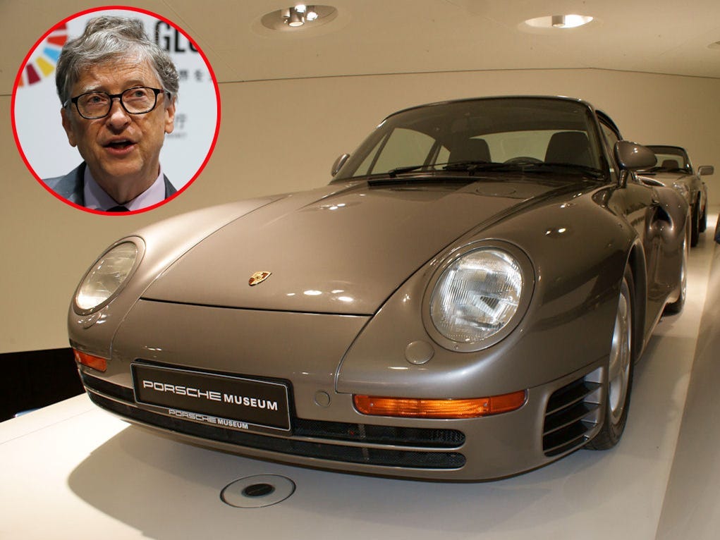 Sau đó, ông bổ sung một chiếc Porsche 959 vào bộ sưu tập của mình.  