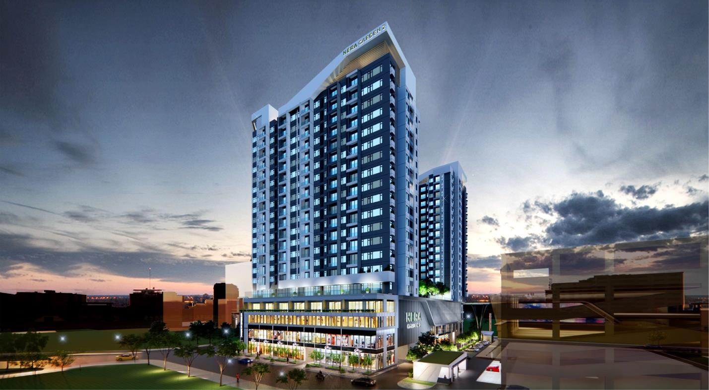 Phối cảnh dự &aacute;n chung cư cao cấp Nera Garden được DDI - đơn vị ph&aacute;t triển độc quyền triển khai tại Thừa Thi&ecirc;n Huế.