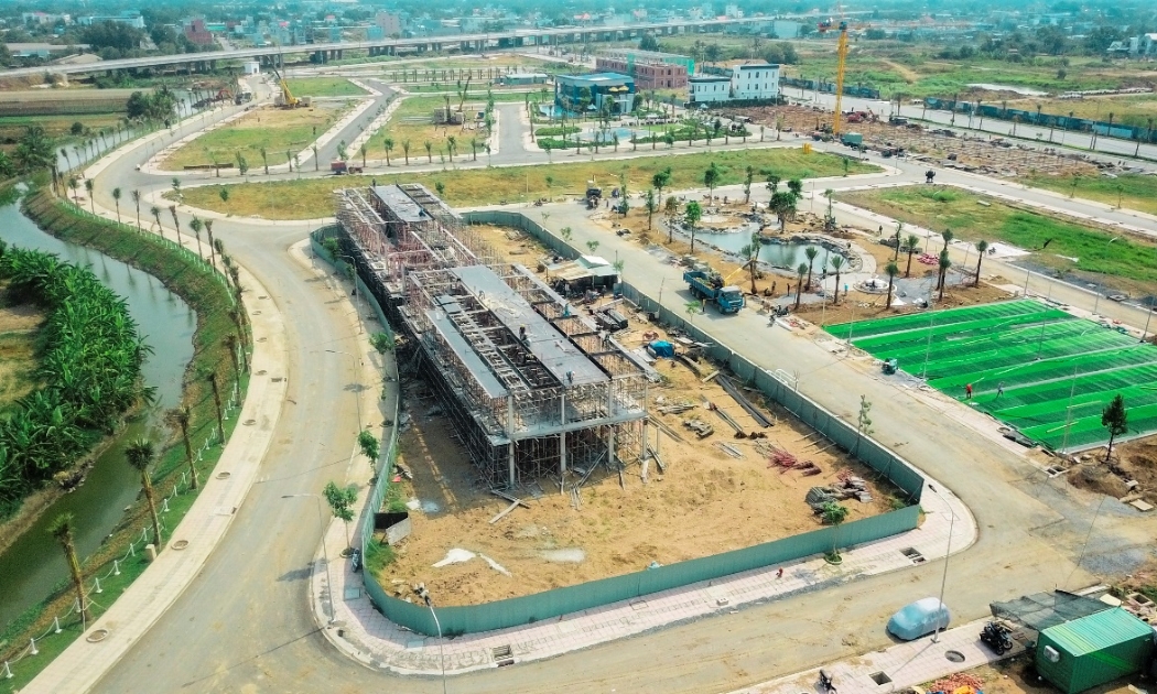 The Sol City - dự án nằm tại vị trí đắc địa, giao thoa giữa 2 huyện Cần Giuộc - Bình Chánh.