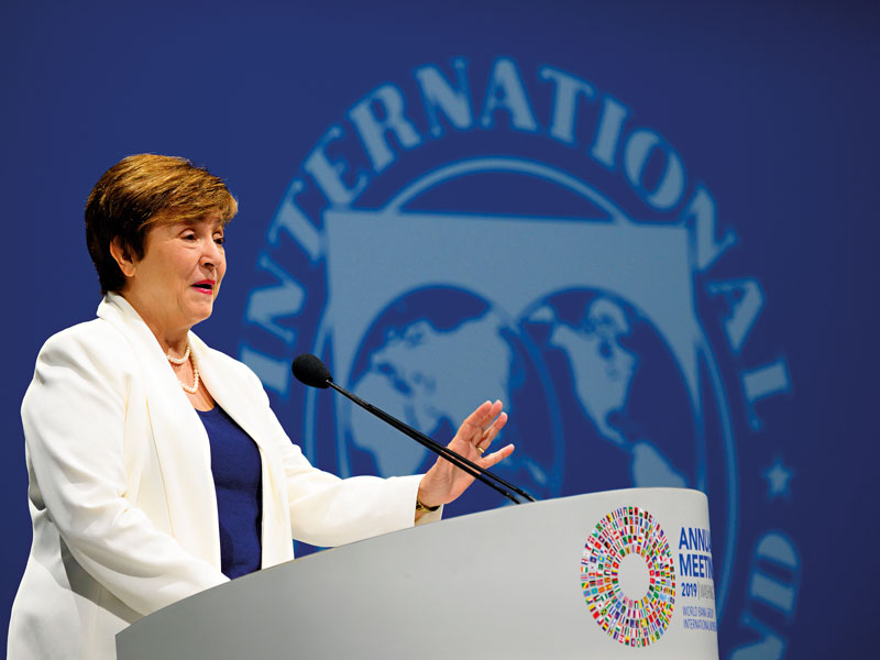 Tổng giám đốc IMF, Kristalina Georgieva.